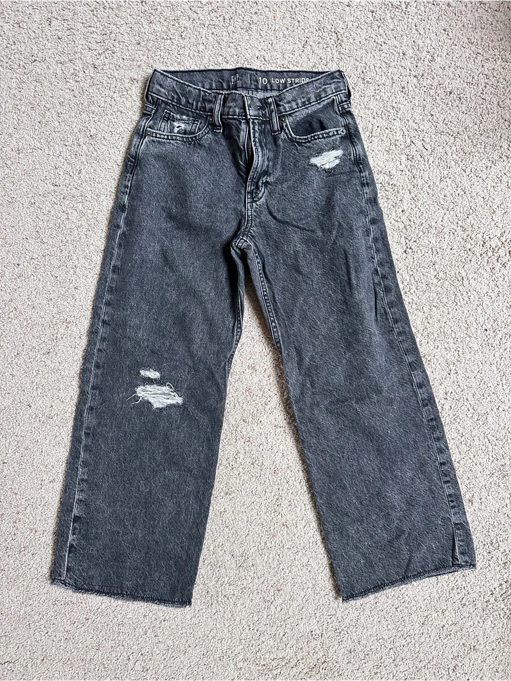Girls Gap Wide Leg Jeans (size 10)